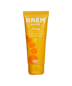 Stópki smaruję. Krem do stóp. Mango Hello!You 75ml