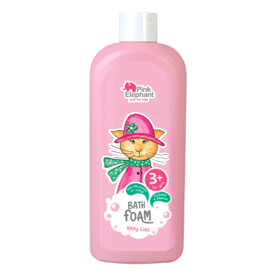 Pianka do kąpieli - Kotka Lisa Pink Elephant 500ml