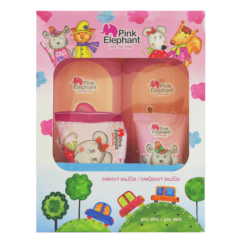 ZESTAW PREZENTOWY GIRLS Pink Elephant