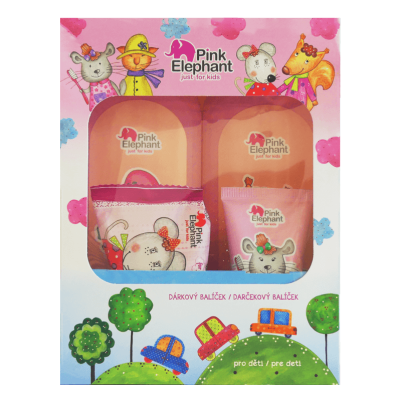 ZESTAW PREZENTOWY GIRLS Pink Elephant