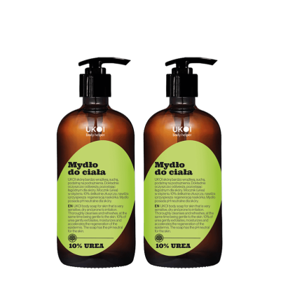 ZESTAW Mydło w płynie UREA 10% x2
