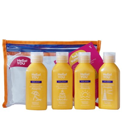 Zestaw podróżny z mango - 4x80 ml