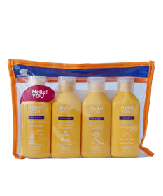 Zestaw podróżny z mango - 4x80 ml