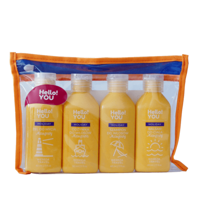 Zestaw podróżny z mango - 4x80 ml
