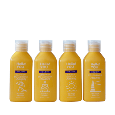 Zestaw podróżny z mango - 4x80 ml
