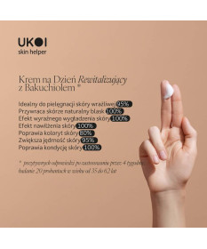 UKOI Krem na Dzień Rewitalizujący z Bakuchiolem