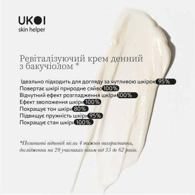 UKOI Krem na Dzień Rewitalizujący z Bakuchiolem