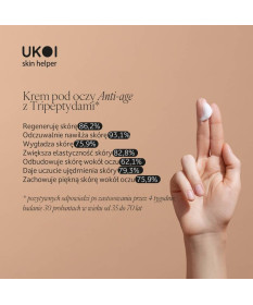 UKOI Krem pod oczy Anti-age z tripeptydami