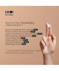 UKOI Krem na noc Rewitalizujący z Bakuchiolem