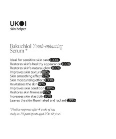 UKOI Serum Rewitalizujące z Bakuchiolem
