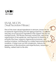 UKOI Intensywne Serum Odmładzające ze Śluzem Ślimaka