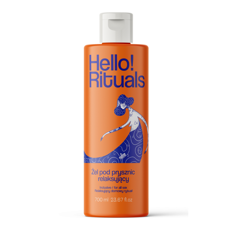 Hello!Rituals. Żel do mycia pod prysznic relaksujący - 700 ml