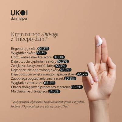 UKOI Krem na noc Anti-age z tripeptydami