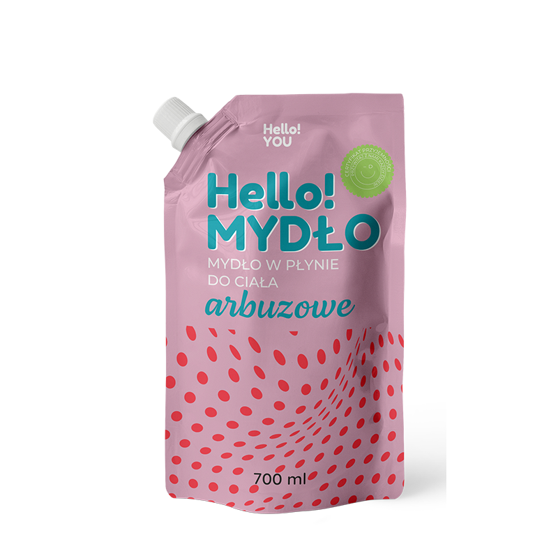 Mydło w płynie do ciała arbuzowe (refill) - 700 ml