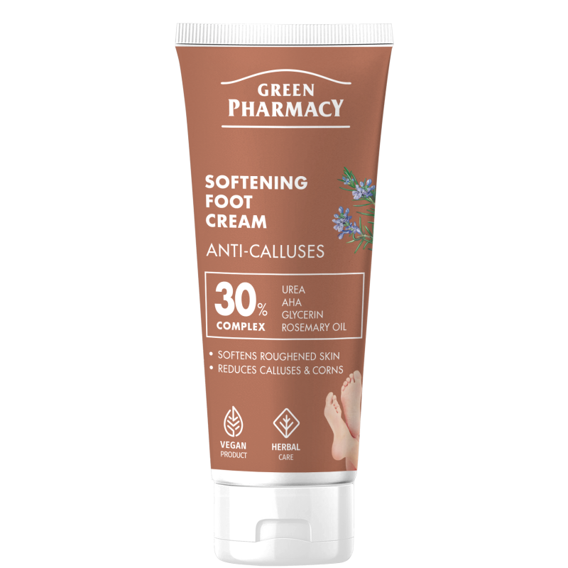 Zmiękczający krem do stóp Green Pharmacy 75ml
