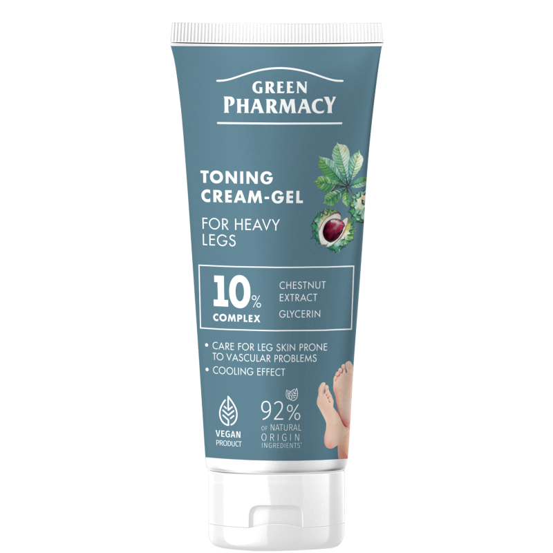 Tonizujący krem-żel do ciężkich nóg Green Pharmacy 75ml