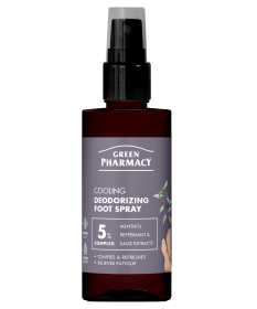Chłodzący dezodorant do stóp w sprayu Green Pharmacy150ml