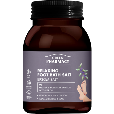 Relaksująca sól do kąpieli stóp Green Pharmacy 400g