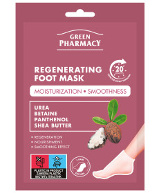 Maska regenerująca do stóp  Green Pharmacy 2*13 ml