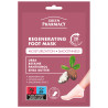 Maska regenerująca do stóp  Green Pharmacy 2*13 ml