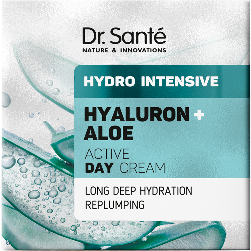 HYDRO INTENSIVE Hialuron + Aloes Aktywny krem na dzień Dr Sante 50 ml