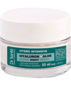 HYDRO INTENSIVE Hialuron + Aloes Aktywny krem na noc Dr Sante 50 ml