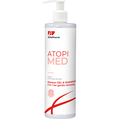 ATOPI MED Żel pod prysznic i Szampon 2 w 1 do delikatnego oczyszczania 400ml