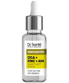 SEBOCONTROL Cica + Cynk + AHA Inteligentne serum matujące Dr.Sante 30 ml