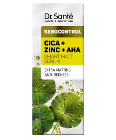 SEBOCONTROL Cica + Cynk + AHA Inteligentne serum matujące Dr.Sante 30 ml