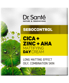 SEBOCONTROL Cica + Cynk + AHA Matujący krem na dzień Dr.Sante 50 ml