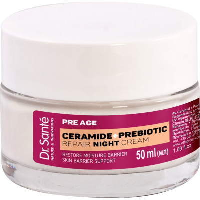 PRE AGE Ceramid + Prebiotyk Krem regenerujący na noc Dr.Sante 50 ml