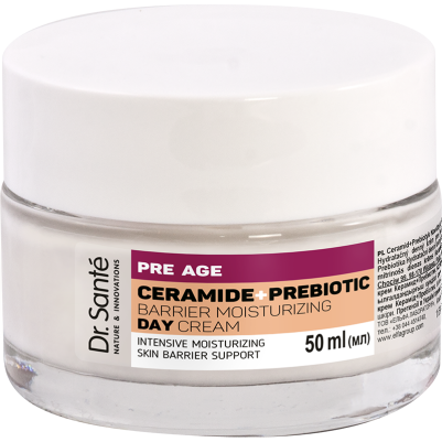 PRE AGE Ceramid + Prebiotyk Nawilżający krem na dzień Dr.Sante 50ml