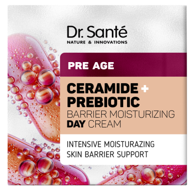 PRE AGE Ceramid + Prebiotyk Nawilżający krem na dzień Dr.Sante 50ml