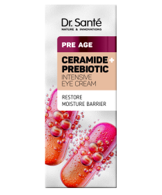 PRE AGE Ceramid + Prebiotyk Delikatna Intensywny krem pod oczy Dr.Sante 15 ml