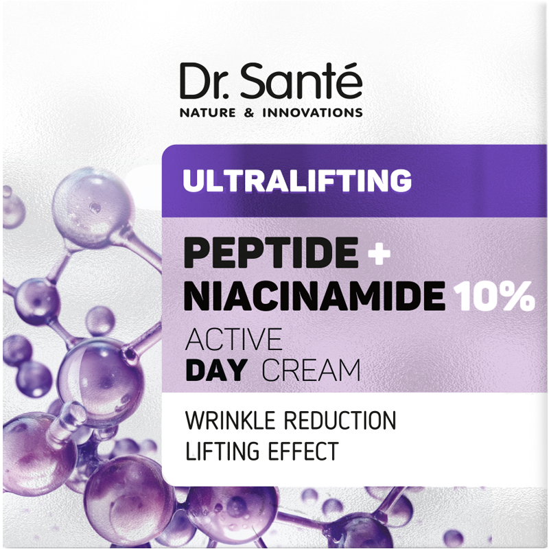 ULTRALIFTING Peptyd + Niacynamid Aktywny krem na dzień Dr.Sante 50 ml