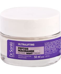 Dr.Santé ULTRALIFTING Peptyd + Niacynamid Aktywny krem na noc Dr.Sante 50 ml