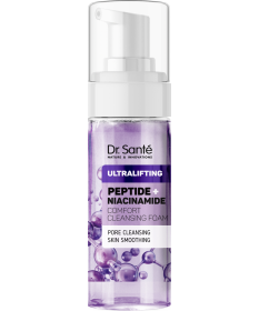 ULTRALIFTING Peptyd + Niacynamid Komfortowa pianka oczyszczająca Dr.Sante 150ml