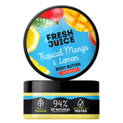 Masło do ciała Tropical Mango & Lemon Fresh Juice 200ml