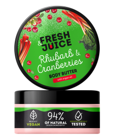 Masło do ciała Rhubarb & Cranberries Fresh Juice 200ml