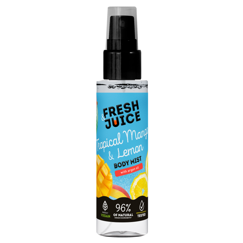 Mgiełka do ciała Tropical Mango & Lemon Fresh Juice 150 ml