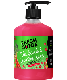 Mydło w płynie Rhubarb & Cranberries Fresh Juice 460ml