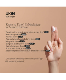 UKOI Krem na Dzień Odmładzający ze Śluzem Ślimaka