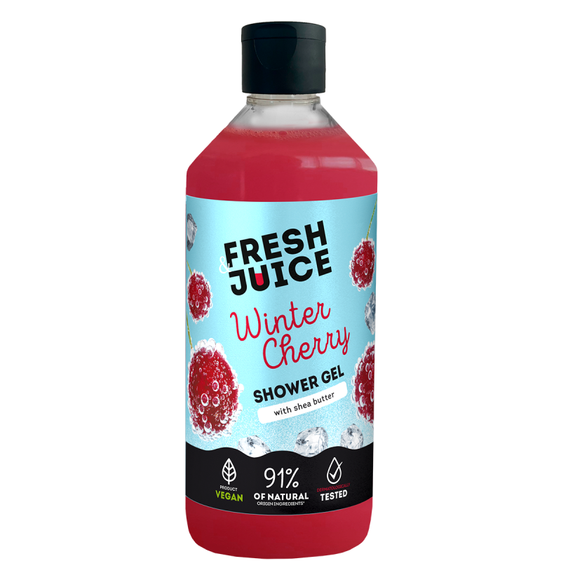 Żel pod prysznic Winter Cherry Fresh Juice 473ml
