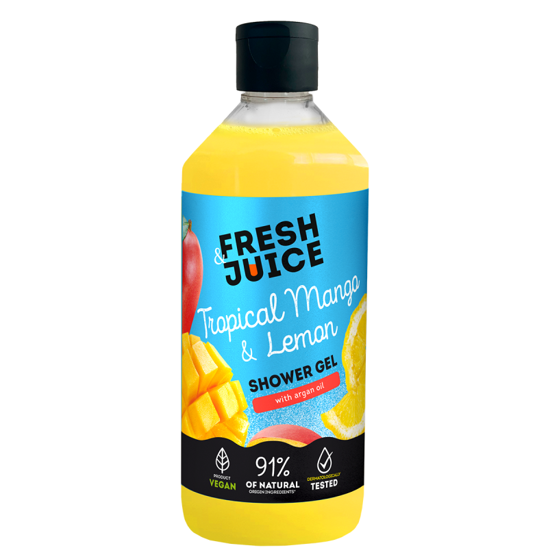 Żel pod prysznic Tropical Mango & Lemon Fresh Juice 473ml