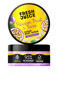 Peeling cukrowy do ciała Passion Fruit & Tiare Fresh Juice 200ml