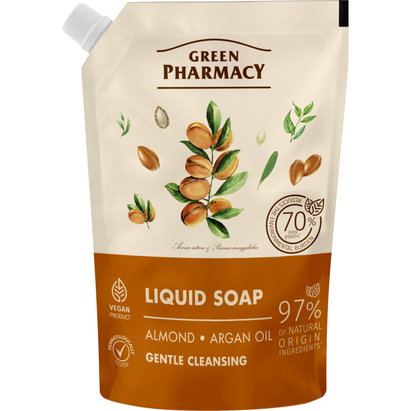 Mydło w płynie migdały i olej arganowy 460ml Green Pharmacy