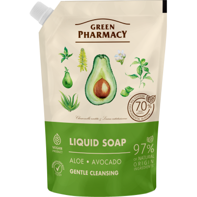 Mydło w płynie aloes i awokado 460ml Green Pharmacy