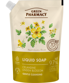 Mydło w płynie jaskółcze ziele i lipa 460ml Green Pharmacy