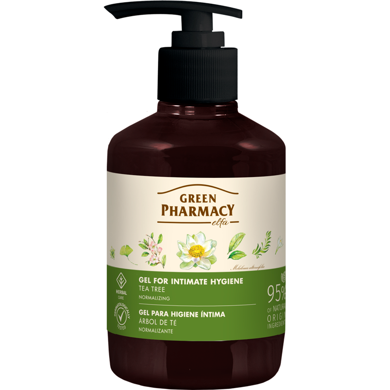 Żel do higieny intymnej drzewo herbaciane 370ml Green Pharmacy