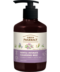 Delikatne mleczko do higieny intymnej Kobiece zioła 370ml Green Pharmacy